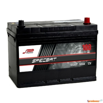 Ogłoszenie - Akumulator Specbat 100Ah 680A EN Japan Prawy Plus - Łomża - 349,00 zł