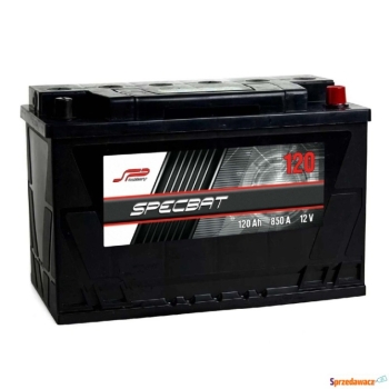 Ogłoszenie - Akumulator Specbat Agro 120Ah 850A EN prawy plus - Łomża - 389,00 zł