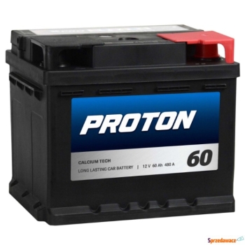 Ogłoszenie - Akumulator 60Ah 480A PROTON niski / wysoki - Poznań - 188,00 zł