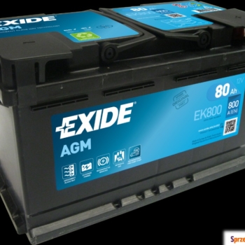 Ogłoszenie - Akumulator 80Ah 800A Exide AGM start&stop EK800 - Poznań - 759,00 zł