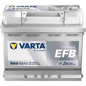 Ogłoszenie - Akumulator 60Ah 640A VARTA Blue Dynamic EFB START&STOP N60 - Ursynów - 485,00 zł