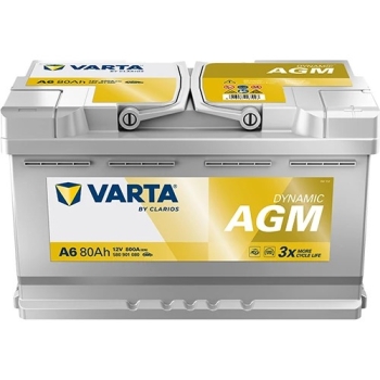Ogłoszenie - Akumulator 80Ah 800A VARTA Silver Dynamic A6 START&STOP AGM (dawna F21) - Ursynów - 800,00 zł