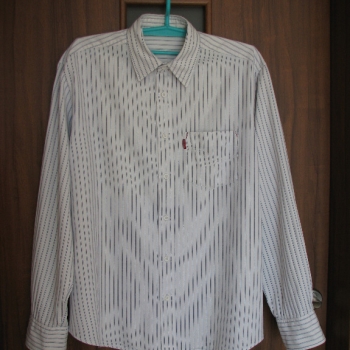 Ogłoszenie - Koszula męska z długim rękawem, w paseczki, Lee Cooper, L