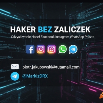 Ogłoszenie - Informatyk/Haker bez zaliczek łamanie facebook hasel instagram/messenger/email - 690,00 zł