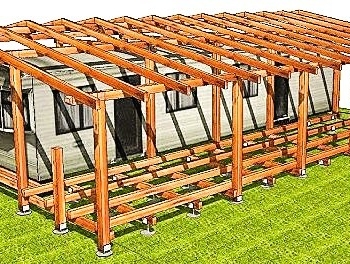 Ogłoszenie - Zadaszenie domku holenderskiego z tarasem lub bez - 15 000,00 zł