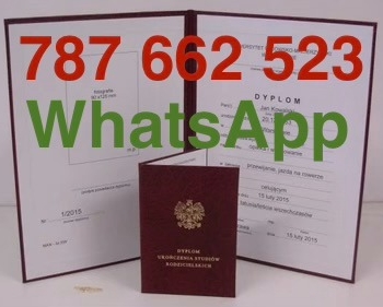 Ogłoszenie - Dyplom*Matura*Świadectwo* BEZ ZALICZEK Tylko tu uczciwa oferta
