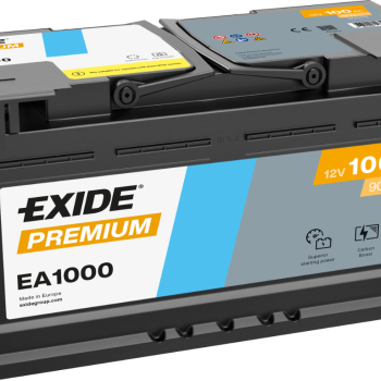 Ogłoszenie - Akumulator 100Ah 900A Exide Premium EA1000 PRAWY PLUS - Ursynów - 559,00 zł