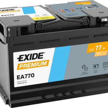 Ogłoszenie - Akumulator 77Ah 760A Exide Premium EA770 PRAWY PLUS - Ursynów - 449,00 zł