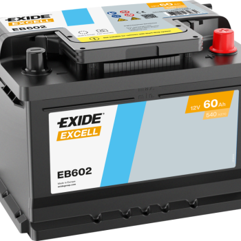 Ogłoszenie - Akumulator 60Ah 540A Exide Excell EB602 EN PRAWY PLUS - Ursynów - 339,00 zł
