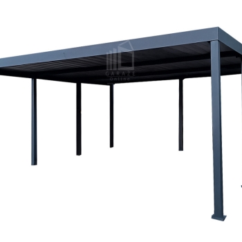 Ogłoszenie - CarPort PREMIUM - wiata samochodowa 6x6 - antracyt  ID1154 - Gniezno - 15 990,00 zł