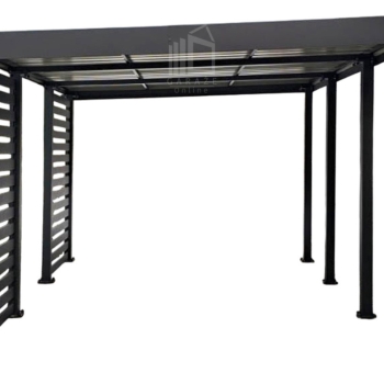Ogłoszenie - Carport PREMIUM - Wiata samochodowa 4x5 - antracyt - dodatkowa zabudowa ID1155 - Inowrocław - 14 350,00 zł
