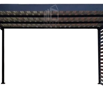 Ogłoszenie - Carport PREMIUM - Wiata samochodowa 4x5m - antracyt - dodatkowa zabudowa ID1156 - Grudziądz - 15 350,00 zł