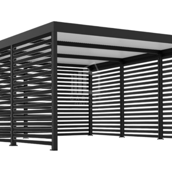Ogłoszenie - CarPort PREMIUM - wiata samochodowa 6x6 - antracyt - dodatkowa zabudowa ID1062 - Przemyśl - 26 670,00 zł