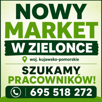 Ogłoszenie - Praca w markecie