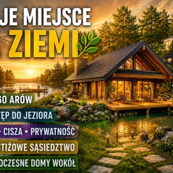 Ogłoszenie - Działka budowlana (6000 m2) okolice Twardogóry JEZIORO/LAS - Oleśnica - 499 000,00 zł