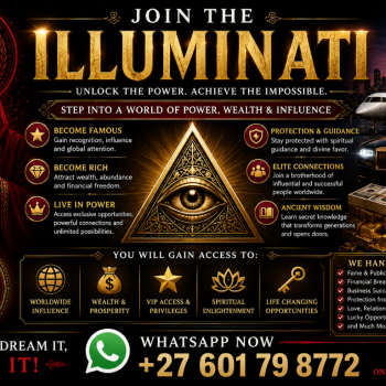 Ogłoszenie - # 🌷# HOW TO JOIN ILLUMINATI SECRET SOCIETY FOR MONEY  +27601798772 IN CANADA - Ostrowiec Świętokrzyski - 0,01 zł