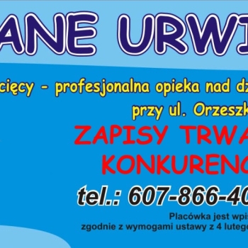 Ogłoszenie - ŻŁOBEK – KLUB DZIECIĘCY KOCHANE URWISY opieka dzienna nad dziećmi do lat 3 - Mazowieckie - 2 200,00 zł