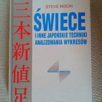Ogłoszenie - ŚWIECE I INNE JAPOŃSKIE TECHNIKI ANALIZOWANIA WYKRESÓW STEVE NISON - Praga-Południe
