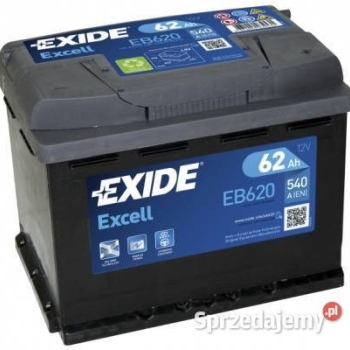 Ogłoszenie - Akumulator 62Ah 540A Exide Specpart Wołomin - Wołomin - 349,00 zł