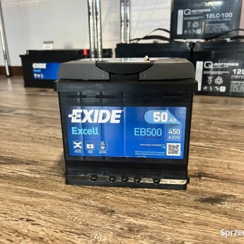 Ogłoszenie - Akumulator Exide Excell 50Ah 450A Specpart Wołomin - Wołomin - 299,00 zł