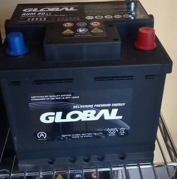 Ogłoszenie - Akumulator Global AGM start&stop 50Ah 570A Specpart Wołomin - Wołomin - 530,00 zł