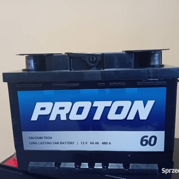 Ogłoszenie - Akumulator Proton 60Ah 480A Specpart Wołomin - Wołomin - 188,00 zł