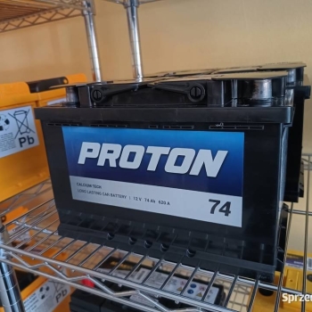 Ogłoszenie - Akumulator 74Ah 620A(EN) Proton Specpart Wołomin - Wołomin - 229,00 zł