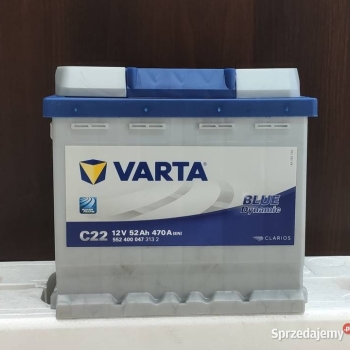 Ogłoszenie - Akumulator 52Ah 470A Varta Blue C22 Specpart Wołomin - Wołomin - 290,00 zł