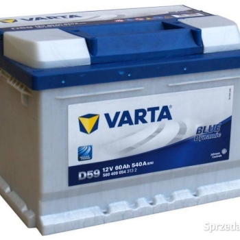 Ogłoszenie - Akumulator Varta Blue Dynamic D59 60Ah 540A Specpart Wołomin - Wołomin - 340,00 zł