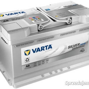 Ogłoszenie - Akumulator AGM 80Ah 800A Varta Silver A6 Specpart Wołomin - Wołomin - 800,00 zł
