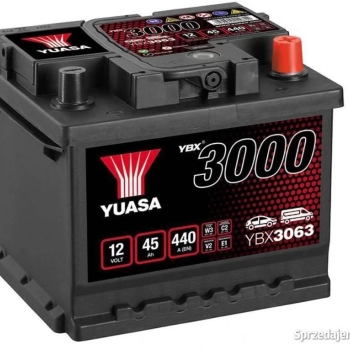 Ogłoszenie - Akumulator Yuasa Standard 12V 45Ah 440A Prawy Plus Specpart Wołomin - Wołomin - 299,00 zł