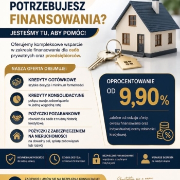 Ogłoszenie - Kredyty dla firm i rolników - Białystok