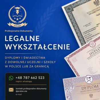 Ogłoszenie - Dyplom magistra kup, kup świadectwo szkolne z wpisem, Dyplom magistra kup, kup świadectwo szkolne z wpisem. - Kujawsko-pomorskie - 1 800,00 zł