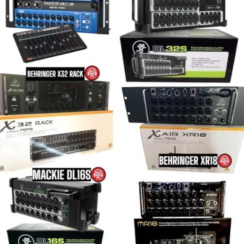 Ogłoszenie - Behringer X32, Midas M32 LIVE, Yamaha MGX, Soundcraft Ui24R, PreSonus StudioLive 32SC, Allen & Heath CQ-18T, - 2 500,00 zł
