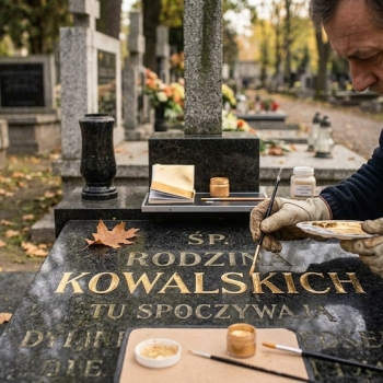 Ogłoszenie - Cmentarz osobowice, grabiszyn, odnowa liter i napisów nagrobku, pomnku, cennik, Wrocław - Wrocław