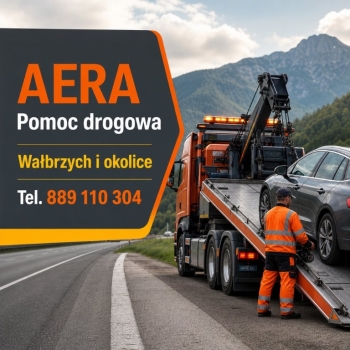 Ogłoszenie - AERA Ryszard Misior: największa flota pomocy drogowej na Dolnym Śląsku - Dolnośląskie