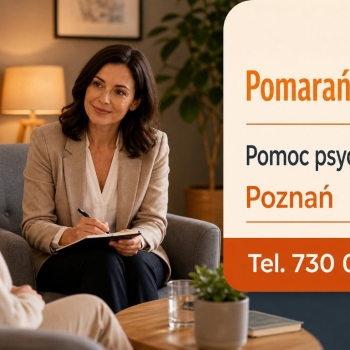 Ogłoszenie - Trudny czas w Twoim życiu? Pomarańczowe Ja w Poznaniu pomoże - Poznań