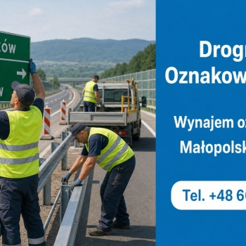 Ogłoszenie - Oznakowanie dróg Małopolska - Zachodniopomorskie