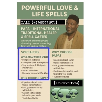 Ogłoszenie - Broken relationship marriage love spell caster +27685771974 - Darłowo - 1,00 zł