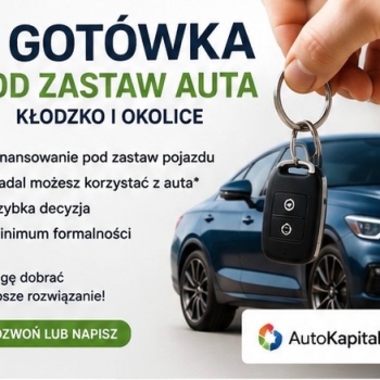 Ogłoszenie - Gotówka pod zastaw auta - Dolnośląskie