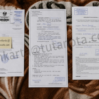 Ogłoszenie - Pakiet BOLT Driver Komplet Dokumentów Rejestracyjnych