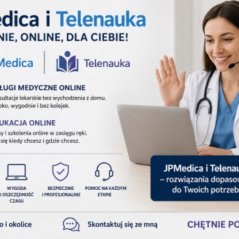 Ogłoszenie - JPMedica i Telenauka – pomoc w uzyskaniu dostępu do usług - Dolnośląskie