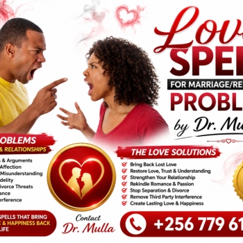 Ogłoszenie - Powerful Love Spells for Marriage Problems | Restore Lost Love, Stop Divorce, End Fighting & Rebuild Trust +256779611965