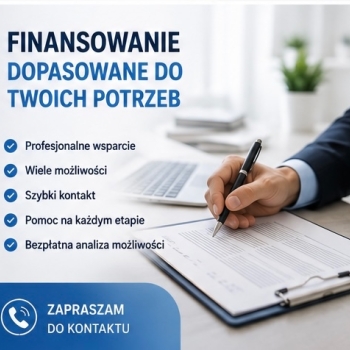 Ogłoszenie - Finansowanie – szybki kontakt i minimum formalności - Opolskie
