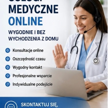 Ogłoszenie - Usługi medyczne online – wygodnie i bez wychodzenia z domu - Dolnośląskie