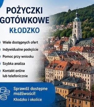 Ogłoszenie - Pożyczki gotówkowe – Kłodzko