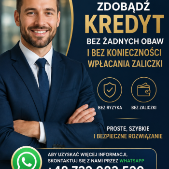 Ogłoszenie - Kredyt bez zmartwień