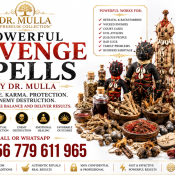 Ogłoszenie - 10 Most Powerful Revenge Spells by Dr. Mulla for Enemies and Negative People | WhatsApp +256 779 611 965