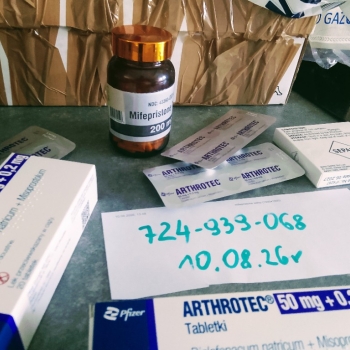 Ogłoszenie - Arthrotec Forte .Arthrotec 50 Misoprostol Mifepristone Ru486