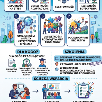 Ogłoszenie - Kompetencje przyszłości – darmowe szkolenia